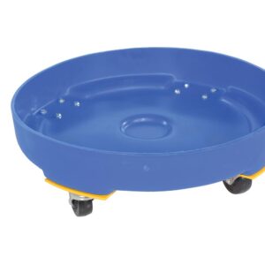Vestil Drum Dolly HD Poly Blue