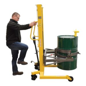 Vestil DRUM-LRT-EC Drum Lifter/Rotator/Transport with Strap
