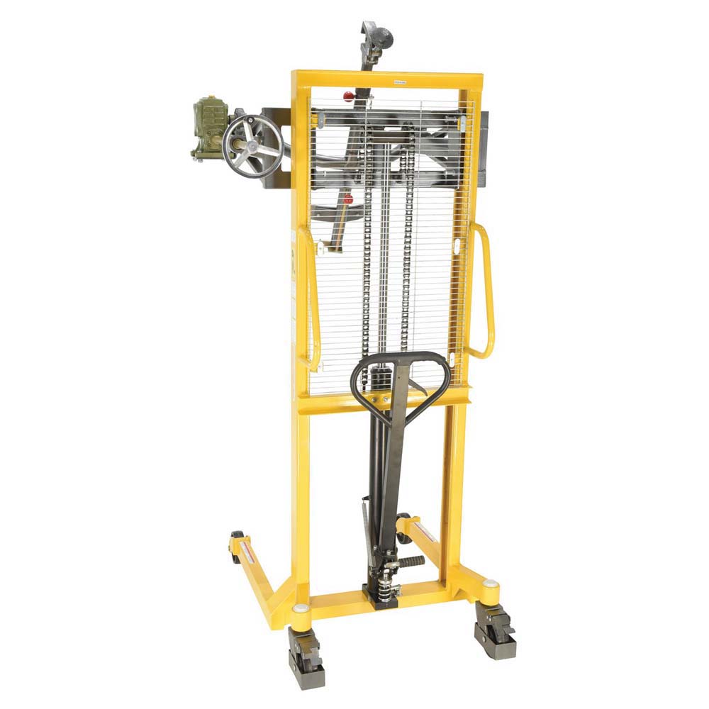 Vestil DRUM-LRT-ESJ Drum Lifter/Rotator/Transport/Steel Jaw