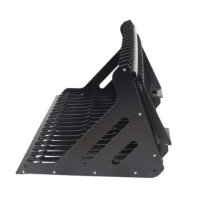 Vestil Skid Steer Rock Grader, Low Profile