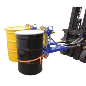 Vestil FMDL-2-LDS-B1 Eagle Beak Drum Lifter Two Drum Belt Saddle