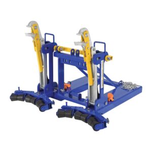 Vestil FMDL-2-LDS-R3 Eagle Beak Drum Lifter Two Drum 3 Saddle Roller