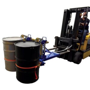 Vestil FMDL-2-LDS-R3 Eagle Beak Drum Lifter Two Drum 3 Saddle Roller