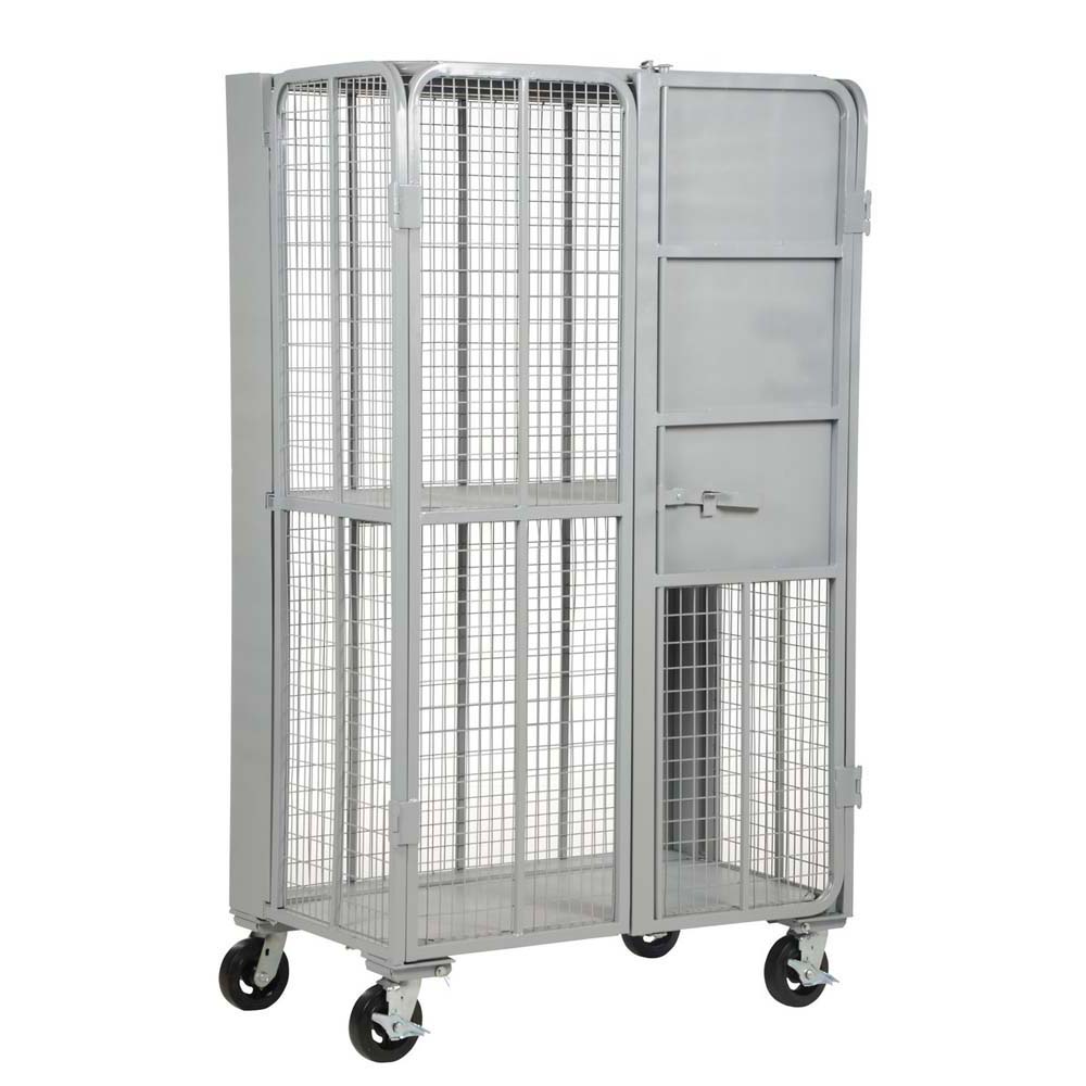 Vestil FST-2744-2 Folding Security Truck 2000 LB Capacity