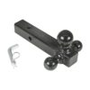 Vestil HITCH-3B Three Ball Tow Hitch - Black