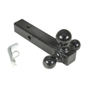 Vestil HITCH-3B Three Ball Tow Hitch - Black