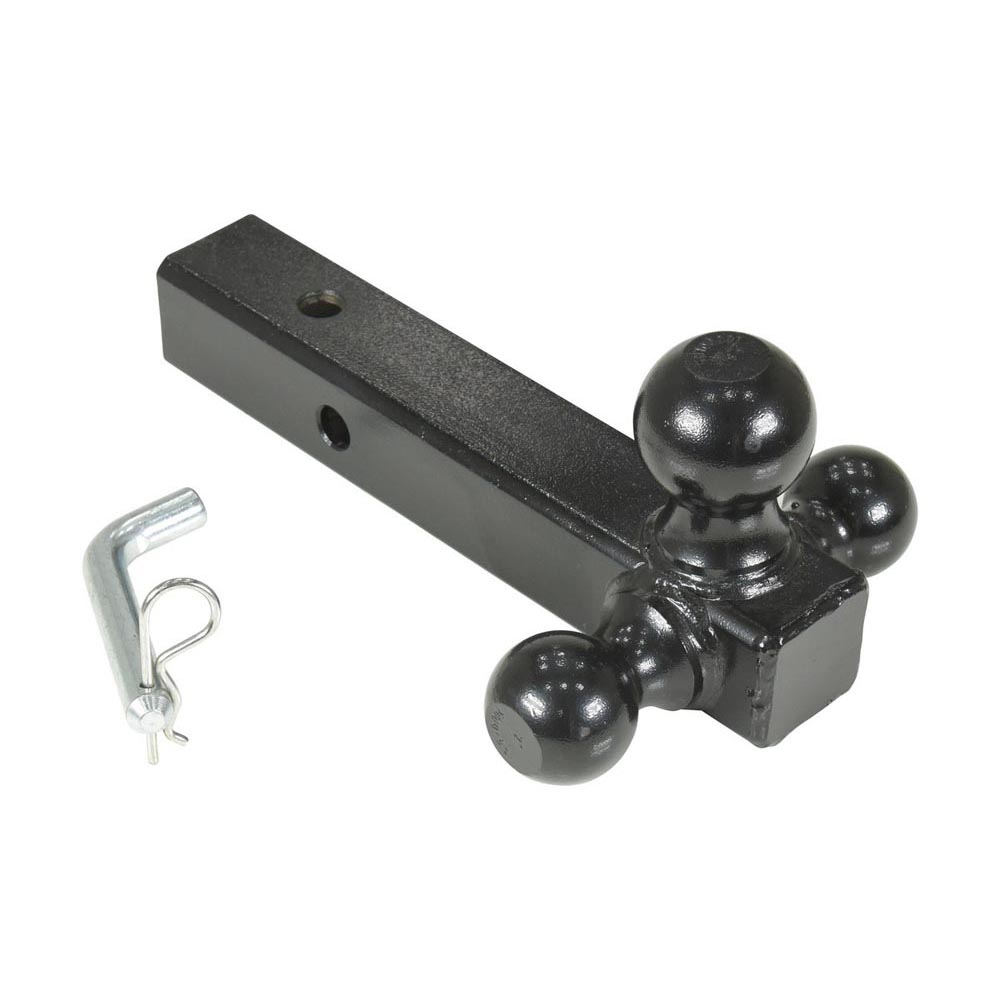 Vestil HITCH-3B Three Ball Tow Hitch - Black