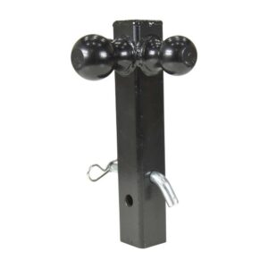 Vestil HITCH-3B Three Ball Tow Hitch - Black
