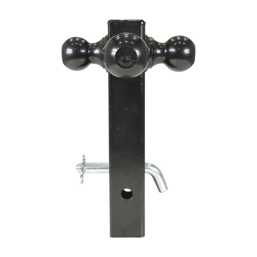 Vestil HITCH-3B Three Ball Tow Hitch - Black