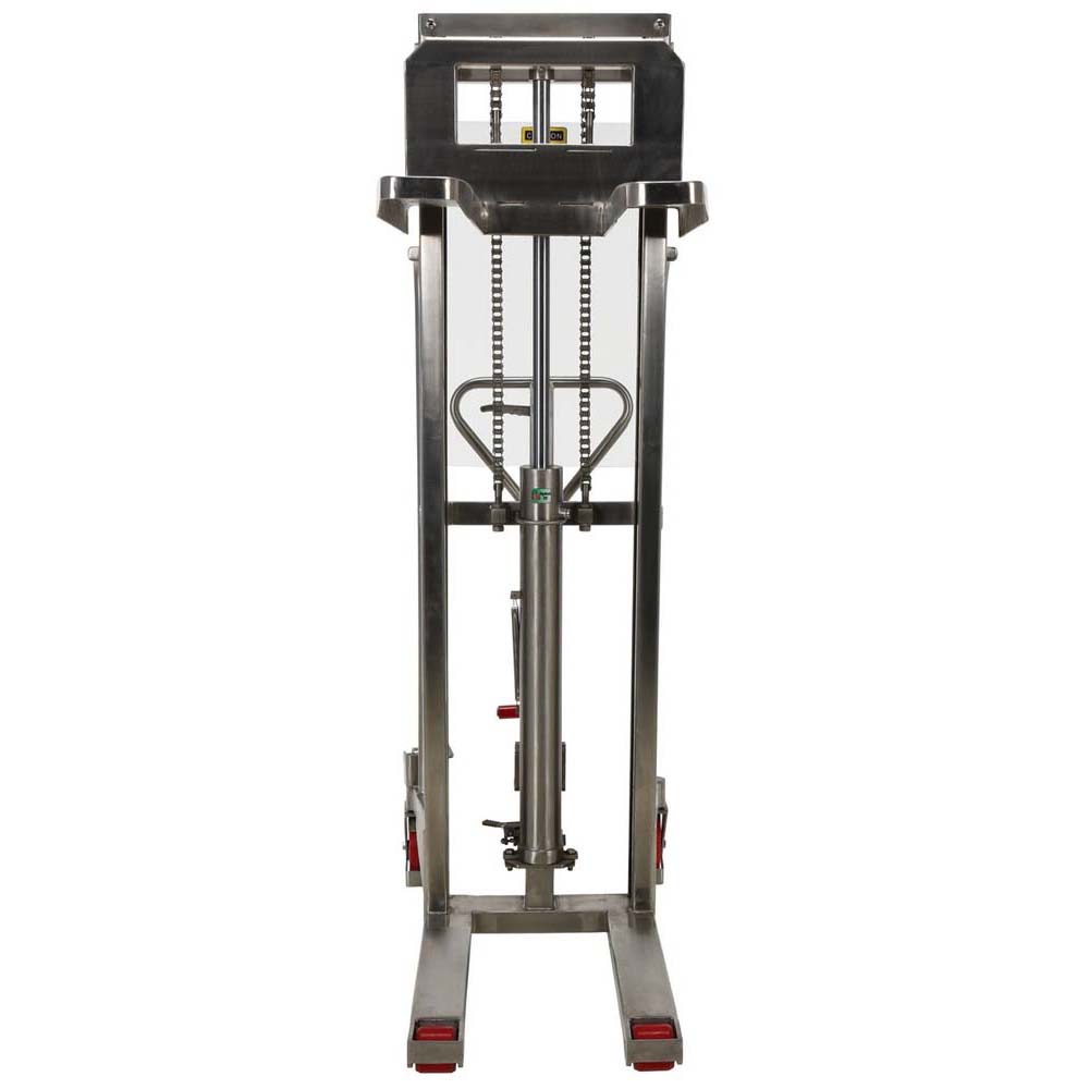 Vestil HYD-10-DA-SS Portable Stainless Steel Hand Pump Hefti-Lift 48" x 74"