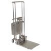 Vestil HYD-10-DC-SS Portable DC Power Stainless Steel Hefti-Lift 22" x 25-3/4"