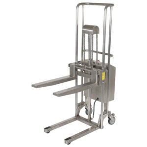 Vestil HYD-10-DC-SS Portable DC Power Stainless Steel Hefti-Lift 22