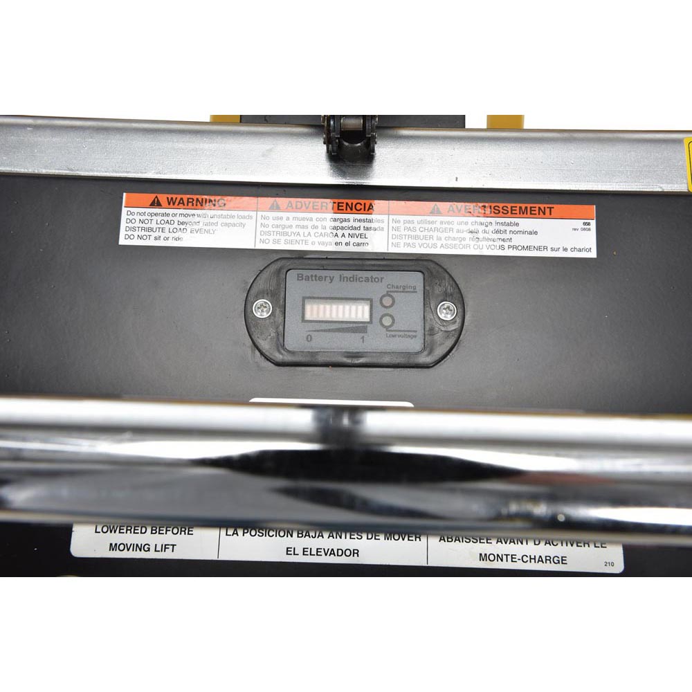 Vestil HYD-10-DC Portable DC Power Hefti-Lift 37" x 69"