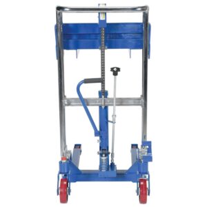 Vestil HYD-3 Portable Welded Steel Hydraulic Hefti-Lift 880 LB. Capacity Blue