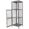 Vestil Heavy Duty 3 Shelf Storage Locker