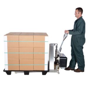 Vestil L-270-DC-HD-SS Tote Lift DC Powered Stainless Steel 2K 26.75 x 45