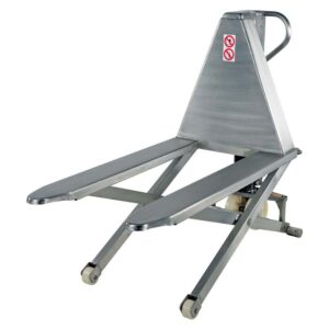 Vestil L-270-HD-SS Tote Lift Hand Pump Stainless Steel 2K 26.75 x 45