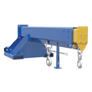 Vestil LM-1T-8-24-HBE-TP HYD Telescoping Lift Boom 8K Fork TK Power