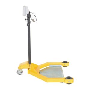 Vestil LO-DC-SCL Low Profile Drum Caddy with Scale