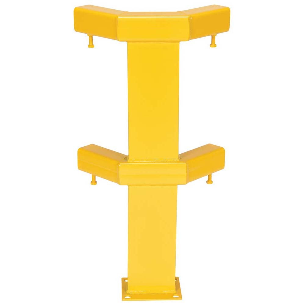Vestil MG-CP-36-2 Modular Guard System-Corner Post 2 Rail