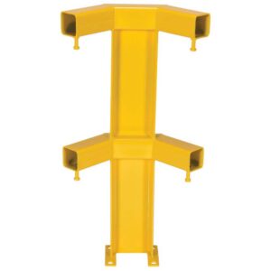 Vestil MG-CP-36-2 Modular Guard System-Corner Post 2 Rail