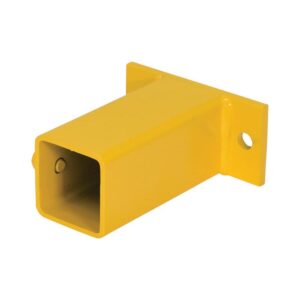 Vestil MG-WP-B Modular Guard-Wall Mount-Outer Rail Tubing