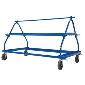 Vestil MSW-72-3 Shrink Wrap Roll Cart 3 Roll Capacity