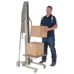 Vestil MWP-440-M-SS Lightweight Manual Stainless Steel Lift 440 Cap