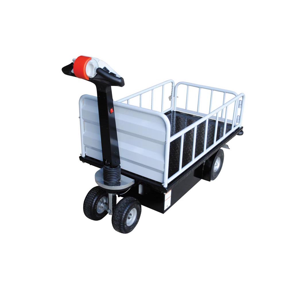 Vestil NE-CART-2 Traction Drive Cart Top Load with Gate
