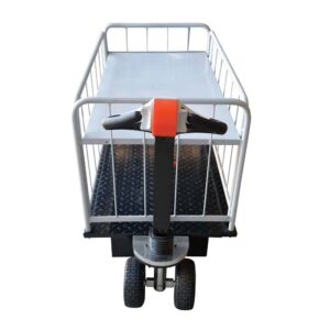 Vestil NE-CART-3 Traction Drive Cart-1 Shelf Side Load