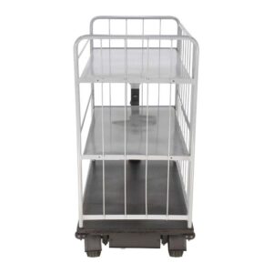 Vestil NE-CART-4 Traction Drive Cart-2 Shelves Side Load