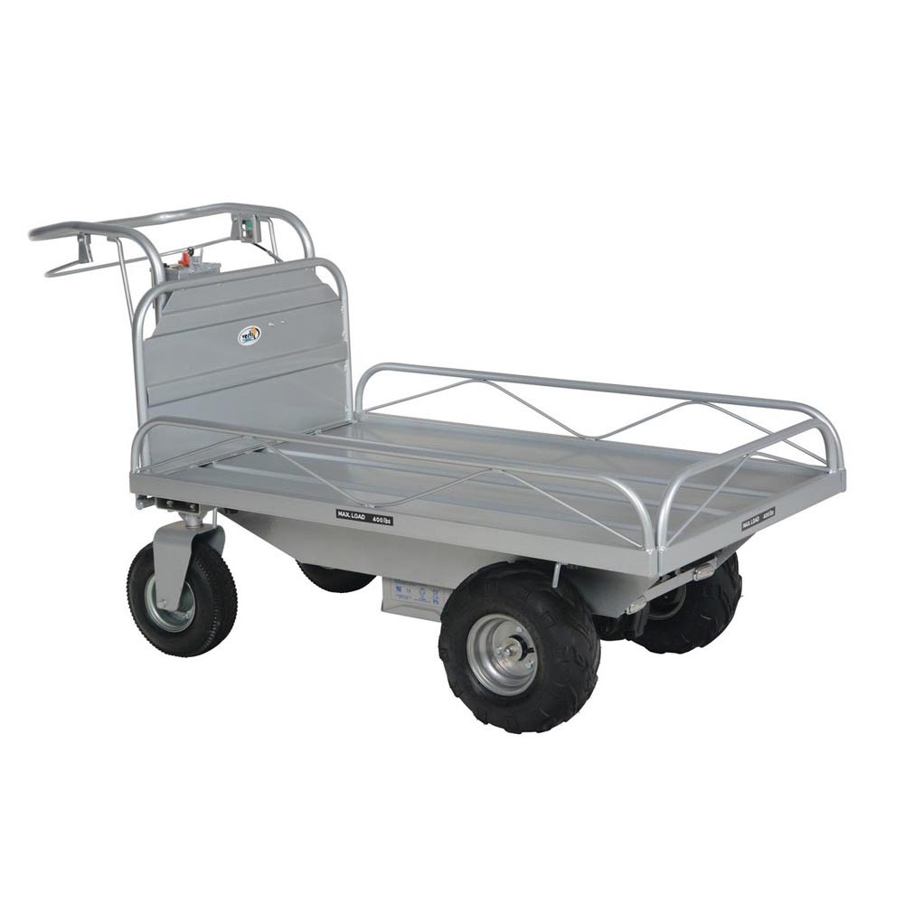 Vestil OROAD-400 Off-Road Traction Drive Platform Truck