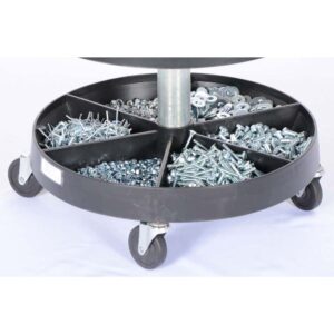 Vestil PBIN-19 Portable Parts Bin 200 LB 19.5 x 19.5