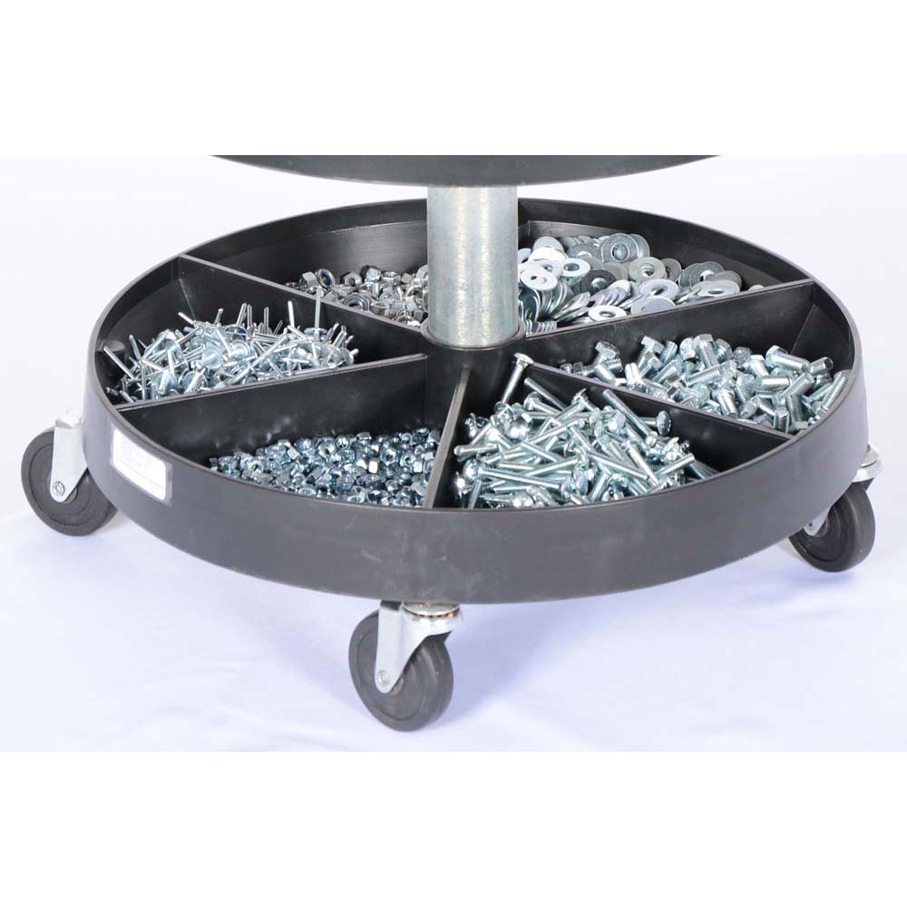 Vestil PBIN-19 Portable Parts Bin 200 LB 19.5 x 19.5