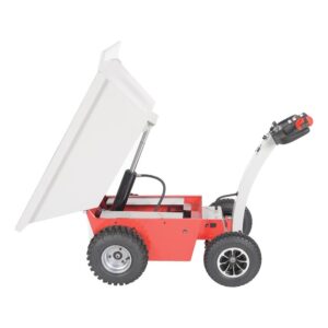 Vestil PDC-1000-33 Powered Dump Cart 1000# Capacity