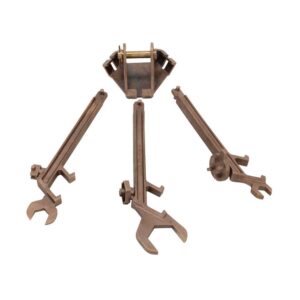 Vestil PDL-800-M-BR Multi-Purpose Drum Lifter Bronze