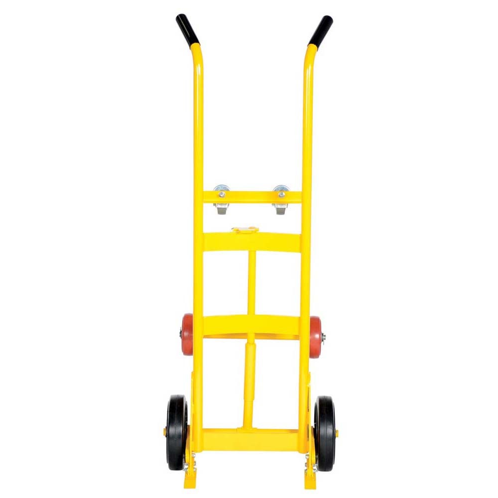 Vestil RDBT-MR Drum Truck Cradle with Mold-On-Rubber Wheel