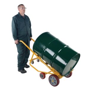 Vestil RDBT-PO Drum Truck Cradle with Poly-On-Poly Wheels