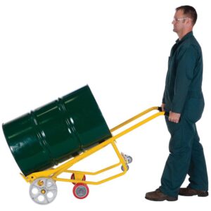 Vestil RDBT-SS Drum Truck Cradle with Semi-Steel Wheels