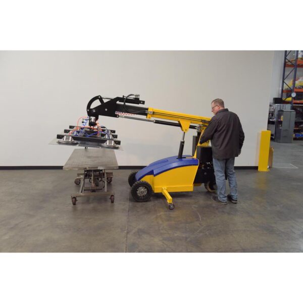 Vestil RT-VML-6-58 Rough Terrain Vacuum Mover Lifter 6 Suction Cups