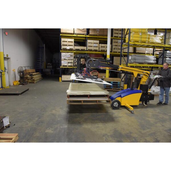 Vestil RT-VML-6-58 Rough Terrain Vacuum Mover Lifter 6 Suction Cups