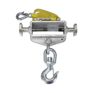 Vestil S-FORK-4/6-SL Hoisting Hook Single Fork Swivel Latch
