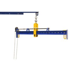 Vestil Adjustable Spreader Beam Upper Bail Adjustable Chain Driven