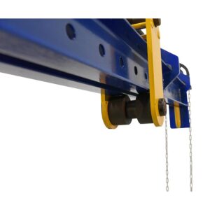 Vestil Adjustable Spreader Beam Upper Bail Adjustable Chain Driven