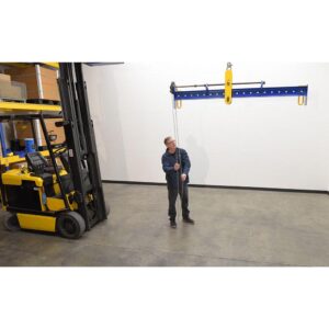 Vestil Adjustable Spreader Beam Upper Bail Adjustable Chain Driven