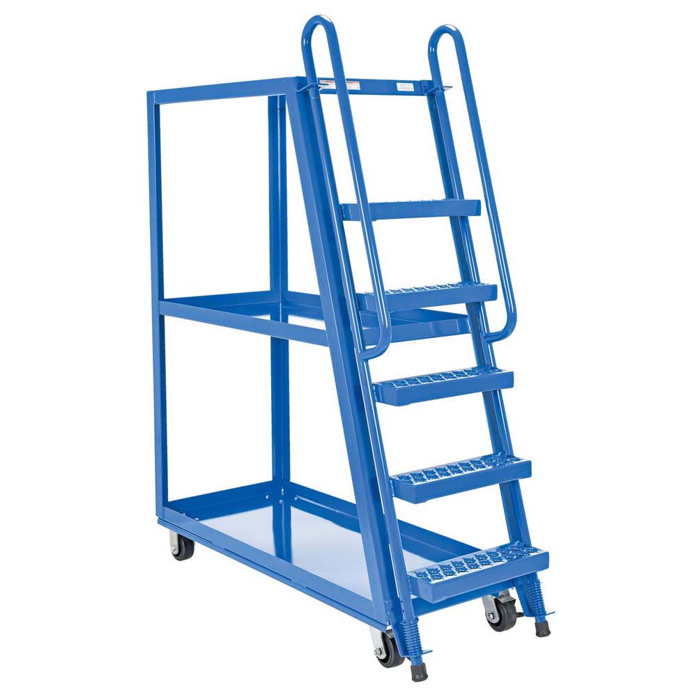 Vestil SPS-HF-2252 High Frame Cart 21.5 x 50.75 Mold-On-Rubber