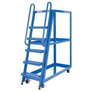 Vestil SPS-HF-2252 High Frame Cart 21.5 x 50.75 Mold-On-Rubber