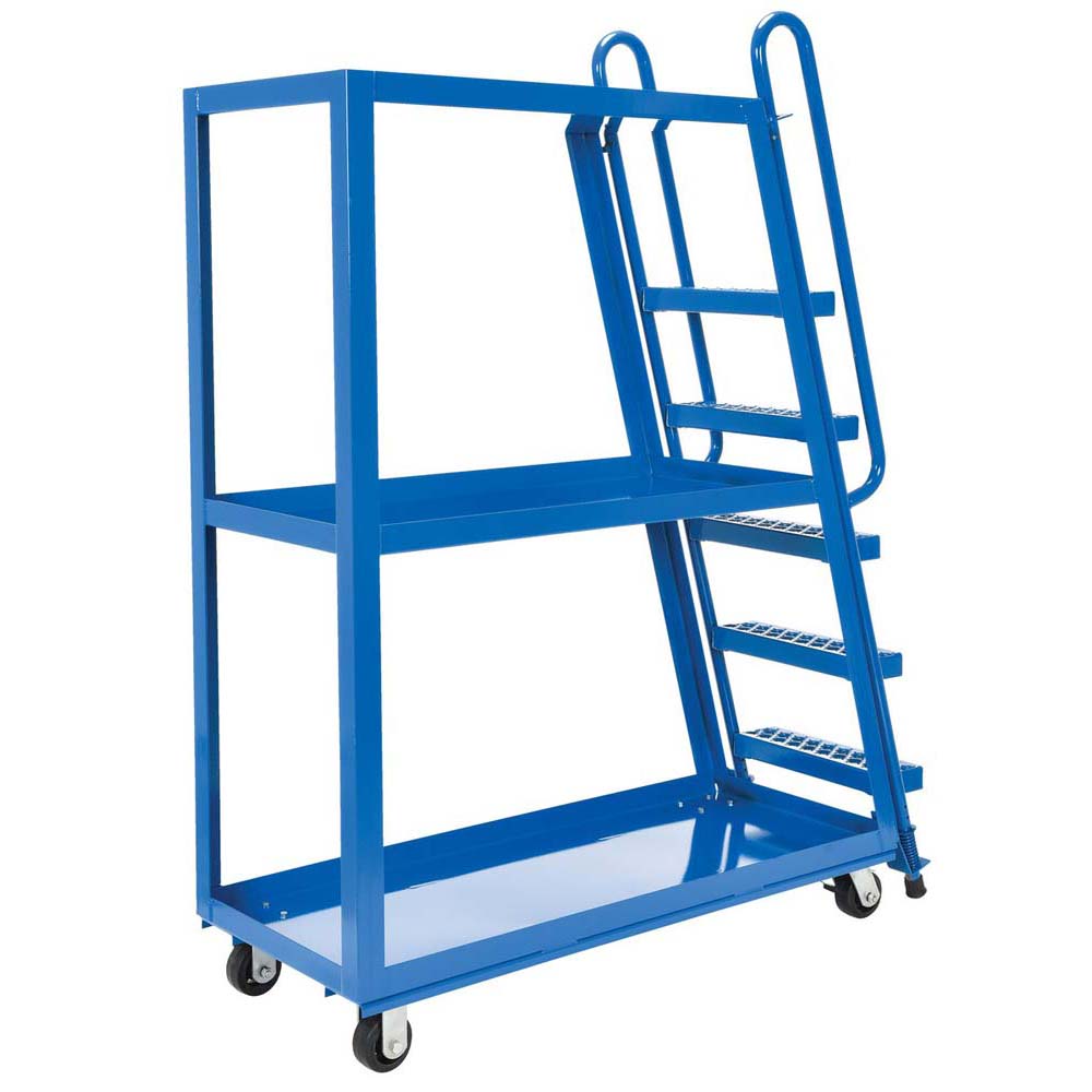Vestil SPS-HF-2252 High Frame Cart 21.5 x 50.75 Mold-On-Rubber