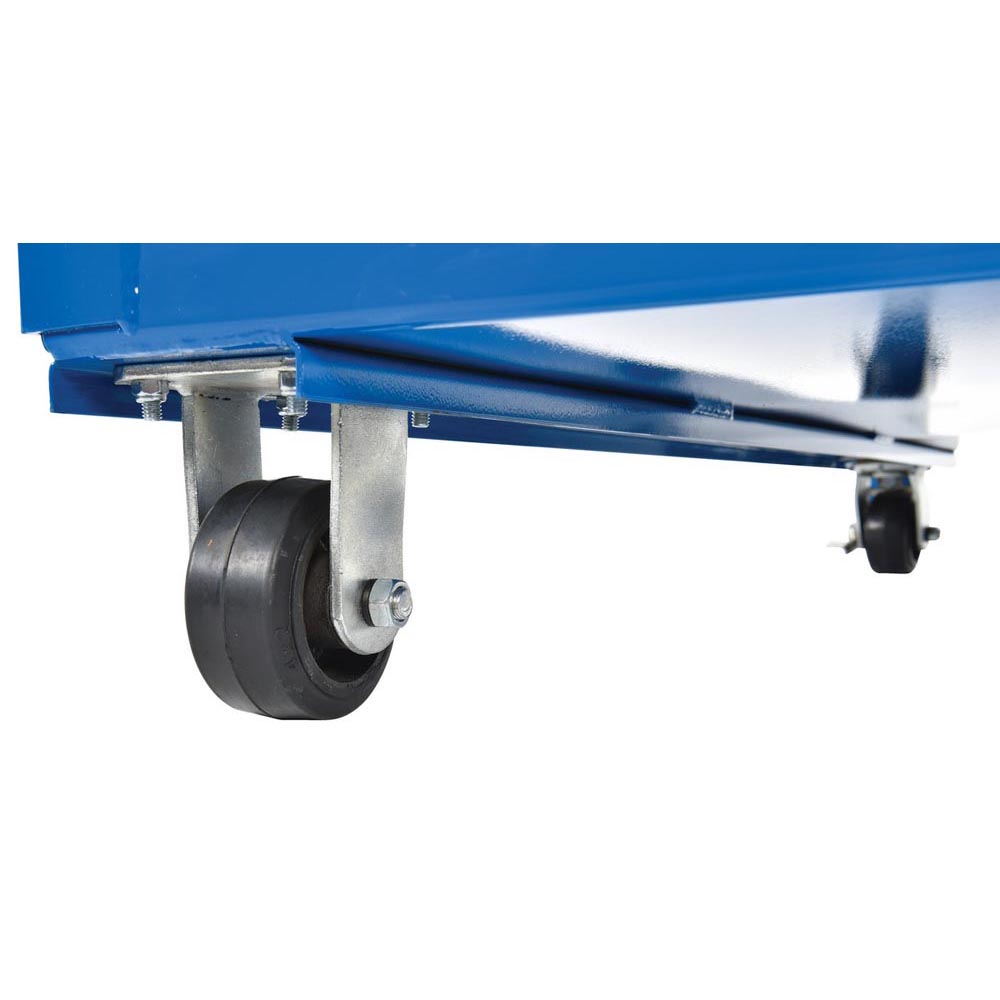 Vestil SPS-HF-2252 High Frame Cart 21.5 x 50.75 Mold-On-Rubber