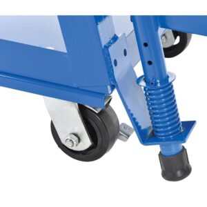 Vestil SPS-HF-2252 High Frame Cart 21.5 x 50.75 Mold-On-Rubber